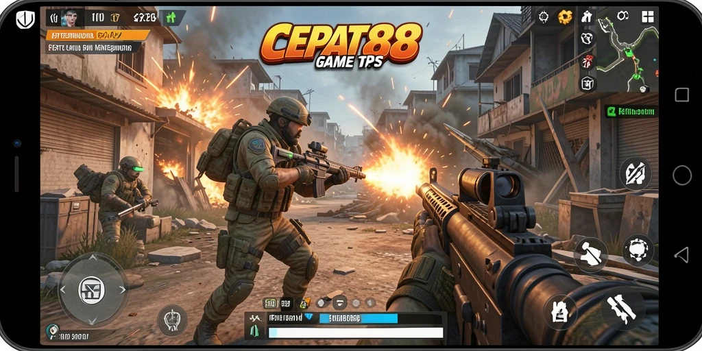 Gameplay intens dengan aksi menembak seru di <strong>CEPAT88</strong>