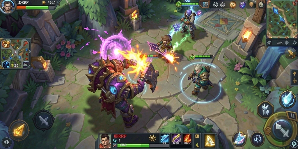 Tangkapan layar gameplay yang memukau dari IDRRP.