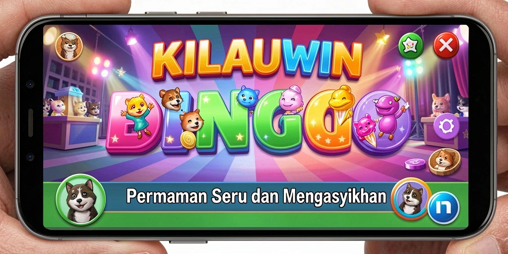 Screenshot KILAUWIN menampilkan suasana seru permainan Bingo.