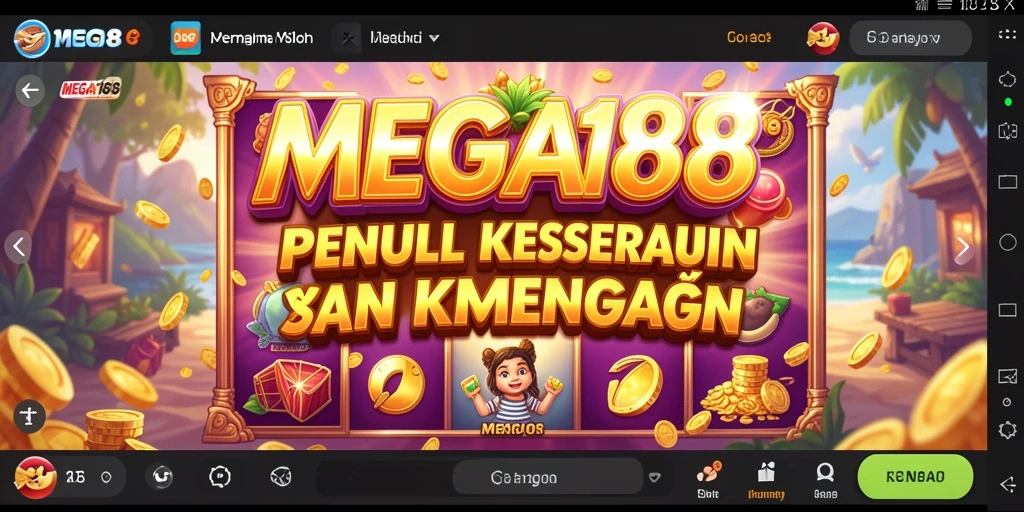Tampilan gameplay MEGA188 yang seru dan mendebarkan.