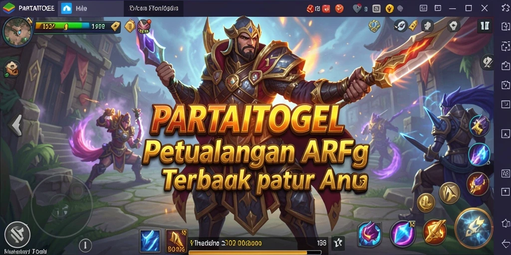 Tampilan gameplay mendebarkan dalam dunia ARPG PARTAITOGEL.
