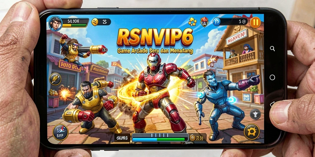 Tampilan gameplay menarik dari RSNVIP6 dengan aksi seru.