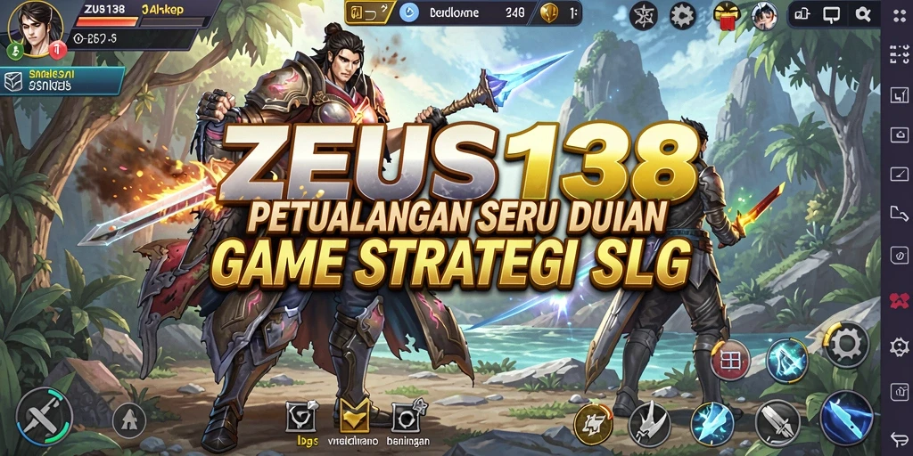 Tampilan menarik dari gameplay strategi di ZEUS138.