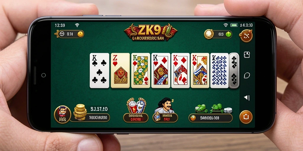Tampilan gameplay ZK9 yang menarik dan interaktif.